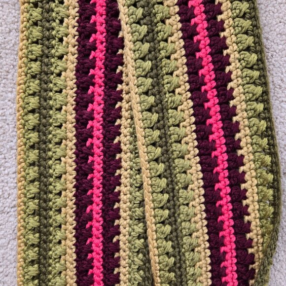 Lucky Cactus Scarf Crochet - Picture 4 of 10